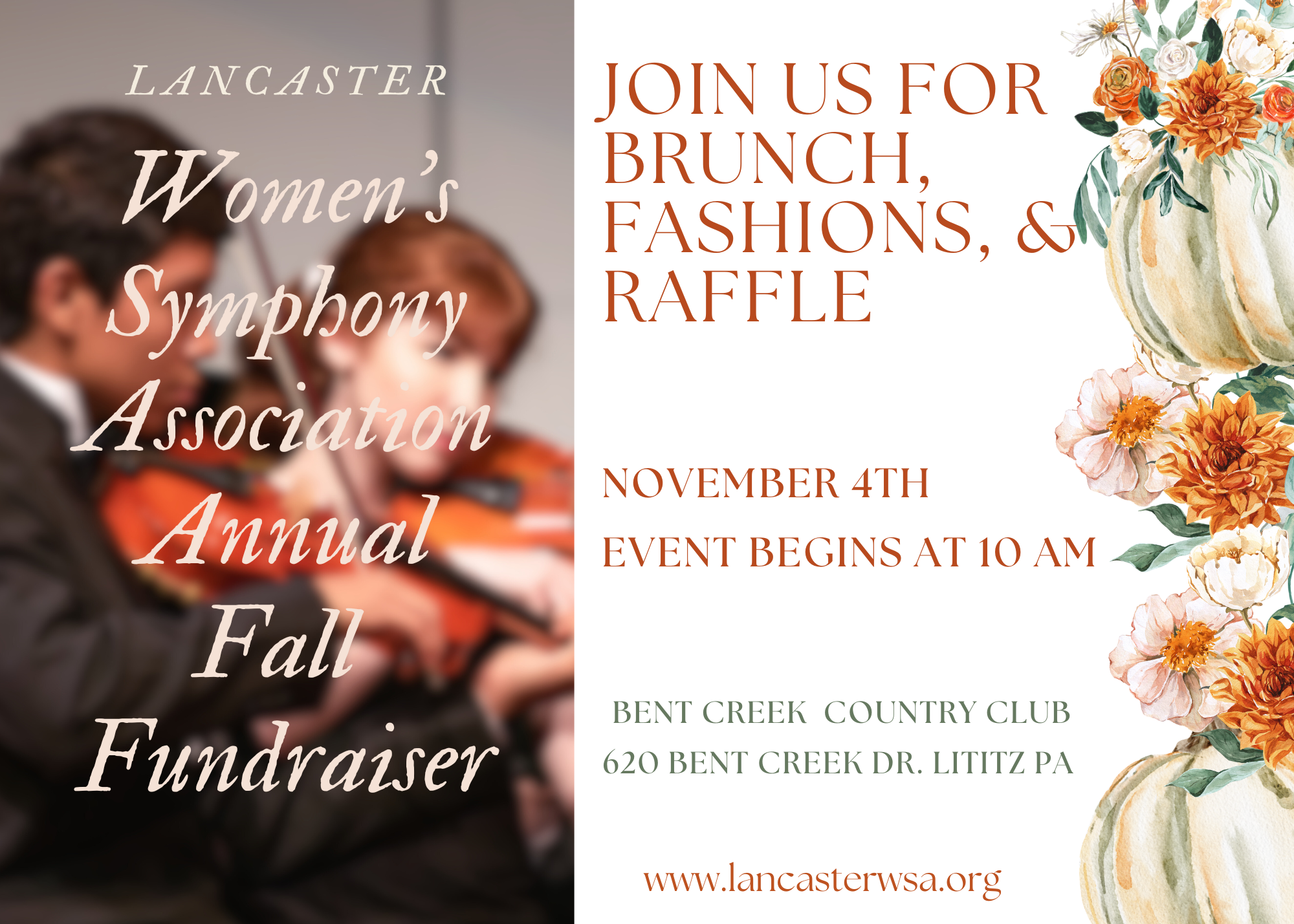 Fall Fashion Show and Basket Auction